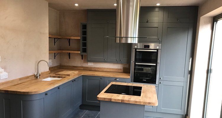 Garage kitchen conversion