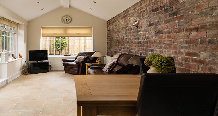 finished garage conversion