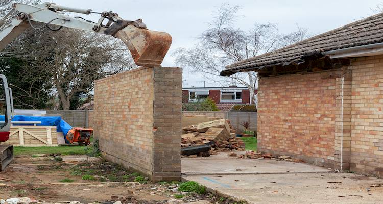 garage demolition