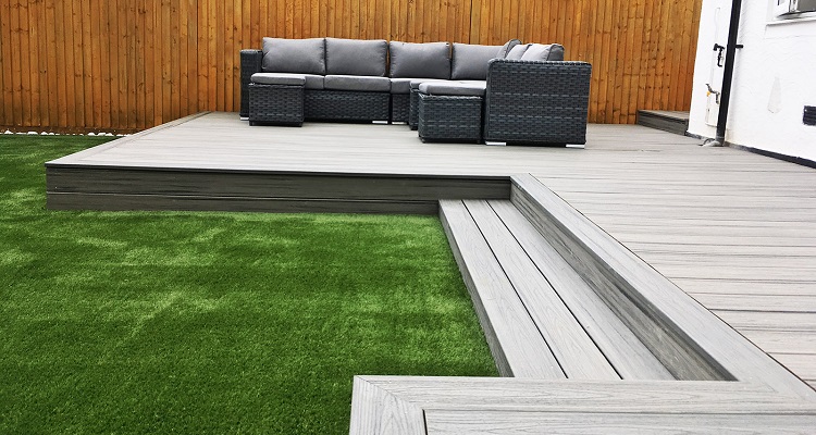 example of garden decking