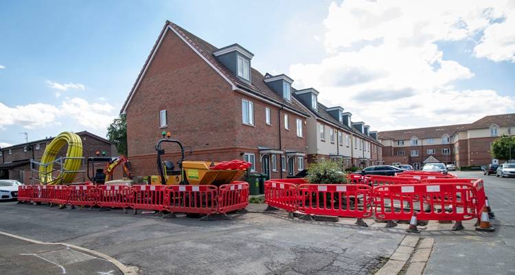replacing gas pipes