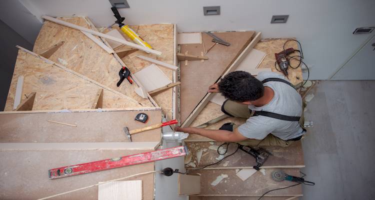 installing stairs