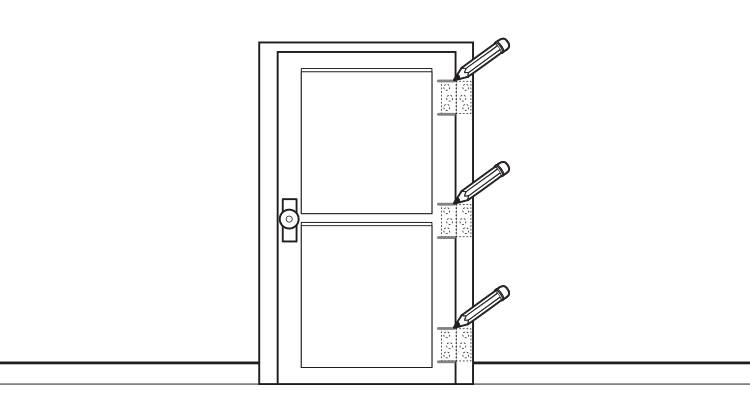 how to hang an internal door step 6