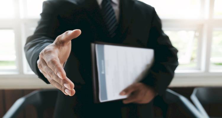 businessman shaking hands image