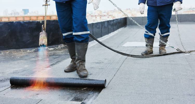 bitumen flat roof