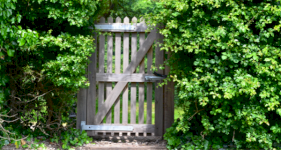 How to Hang a Garden Gate