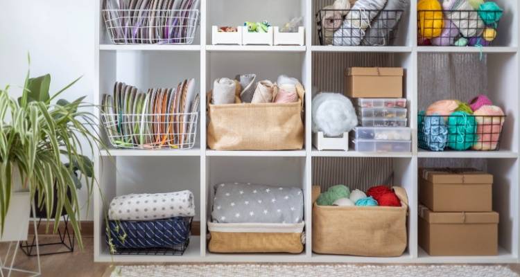 storage shelves