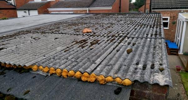 Garage roof not leaking