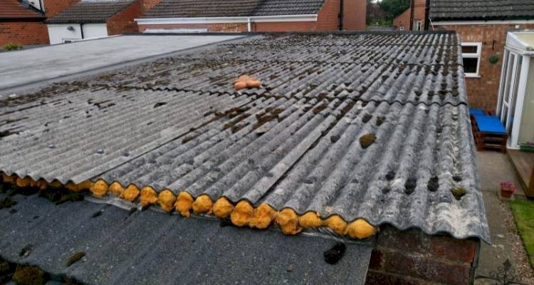 Garage roof not leaking