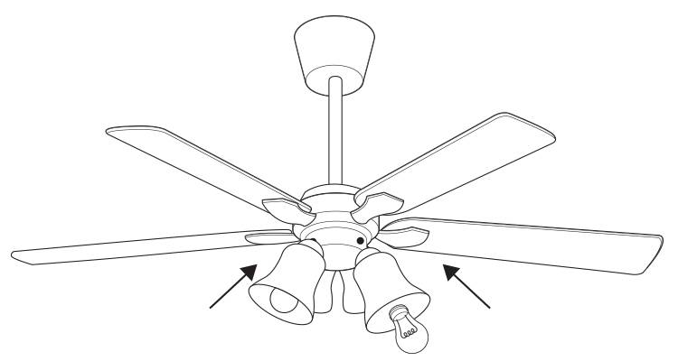 how to fit a ceiling fan step 7