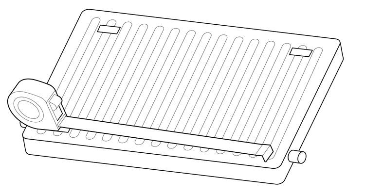 how to install a radiator step 3