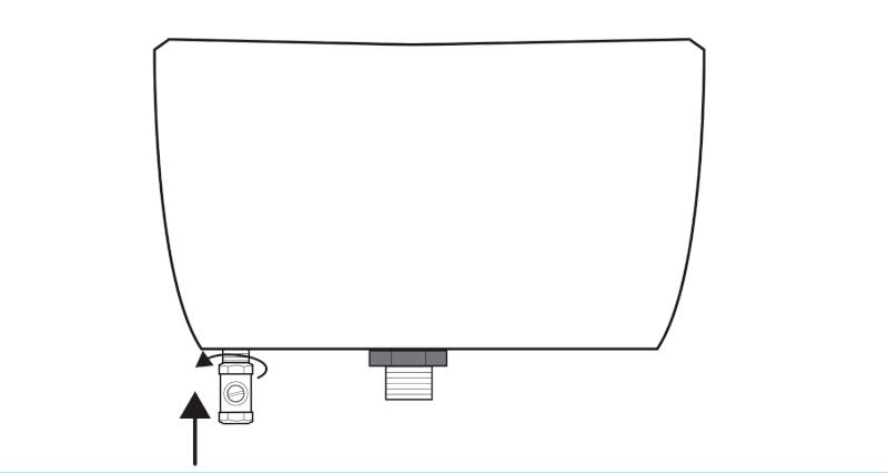 how to install a toilet pan and cistern step 2