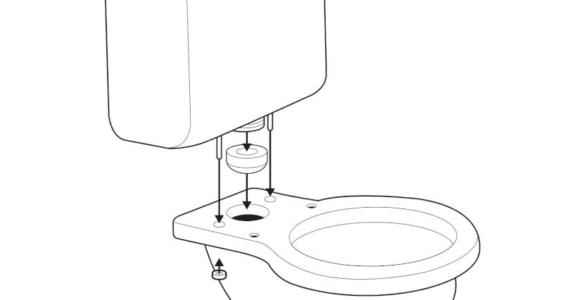 how to install a toilet pan and cistern step 3