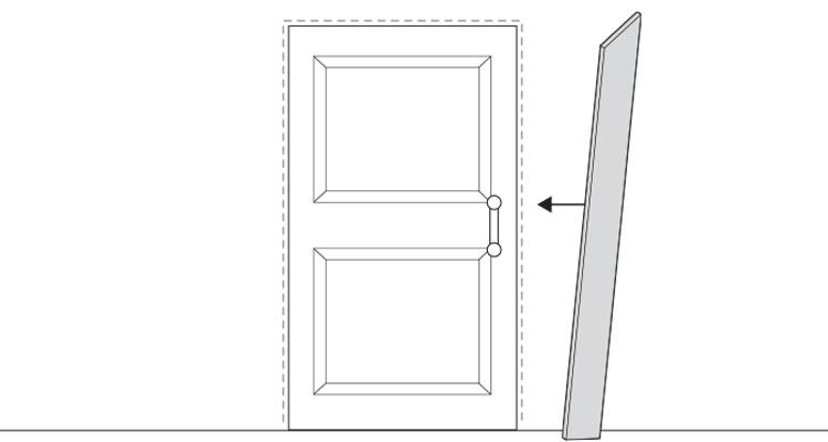 how to put up architrave step 7