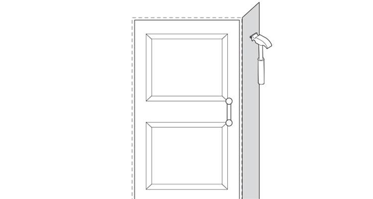 how to put up architrave step 8