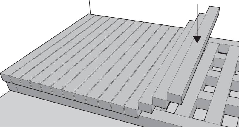 How to install garden decking step 13