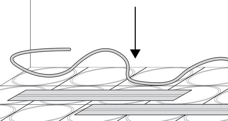 how to install wet underfloor heating step 6