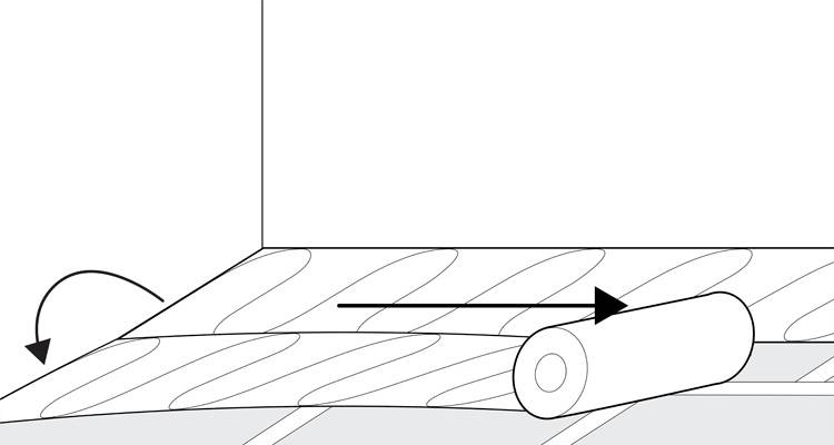 how to install dry underfloor heating step 8