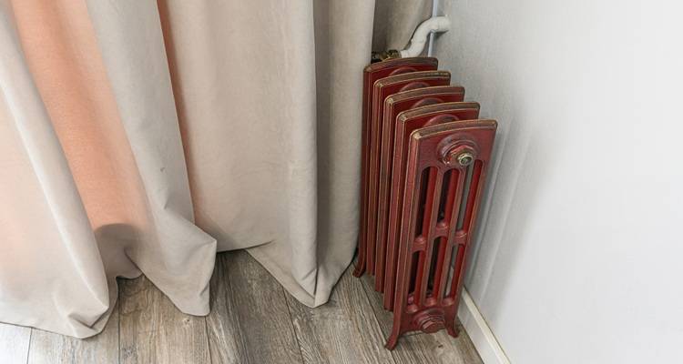 thin red radiator
