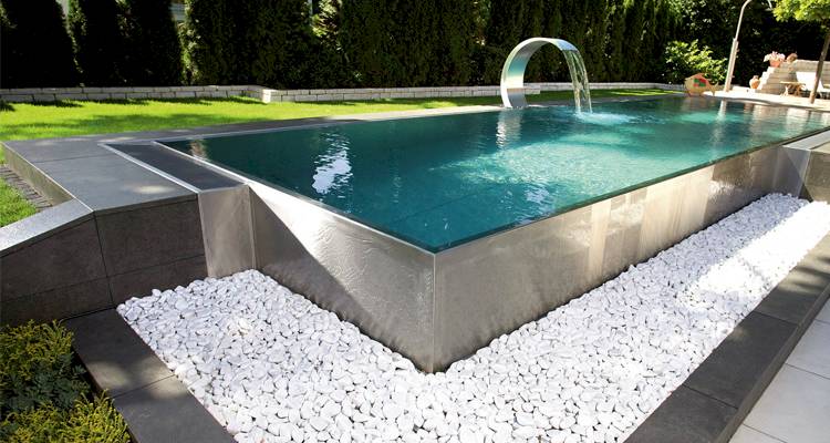 steel pool