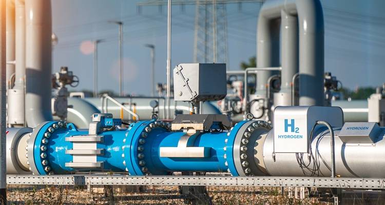 hydrogen pipes