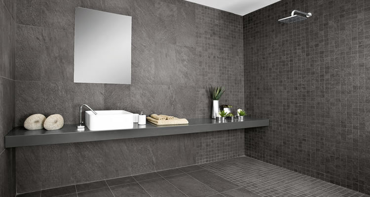 grey wet room