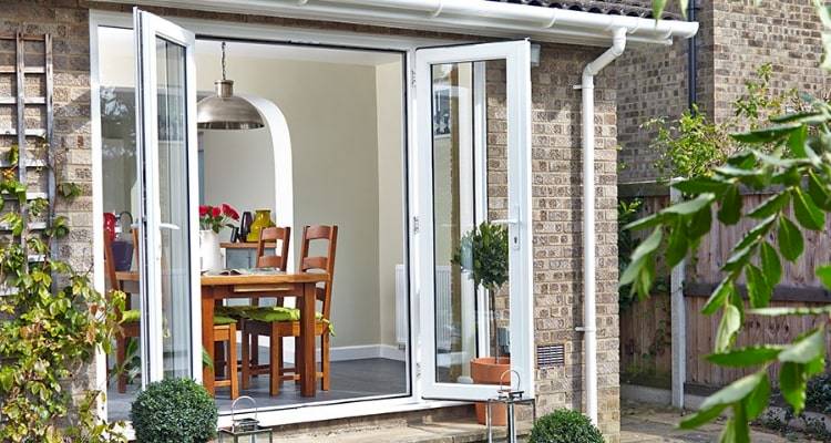 Standard Size uPVC French Doors