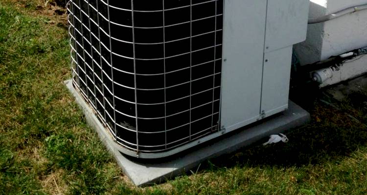 ground source heat pump cost guide — heat pump unit (outside)