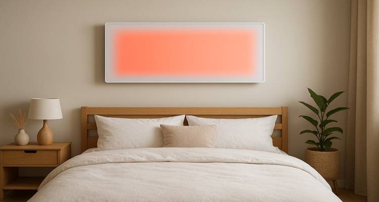 infrared heating panel bedroom