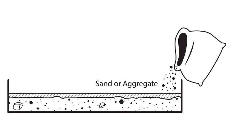 how to lay artificial grass step 3