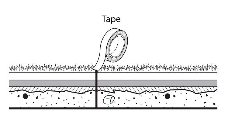 how to lay artificial grass step 7