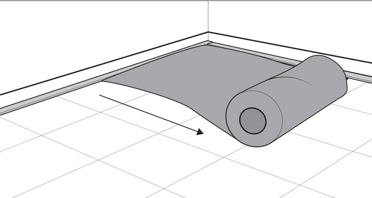 how to lay carpet step 4