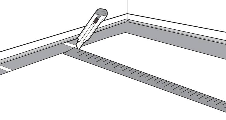 how to lay carpet step 9