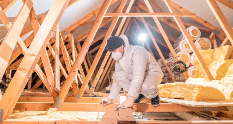 man boarding loft