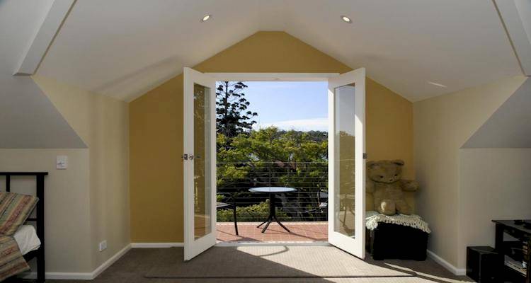 Guest room loft conversion