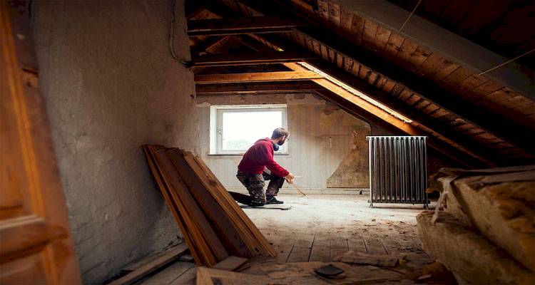 Loft conversion construction