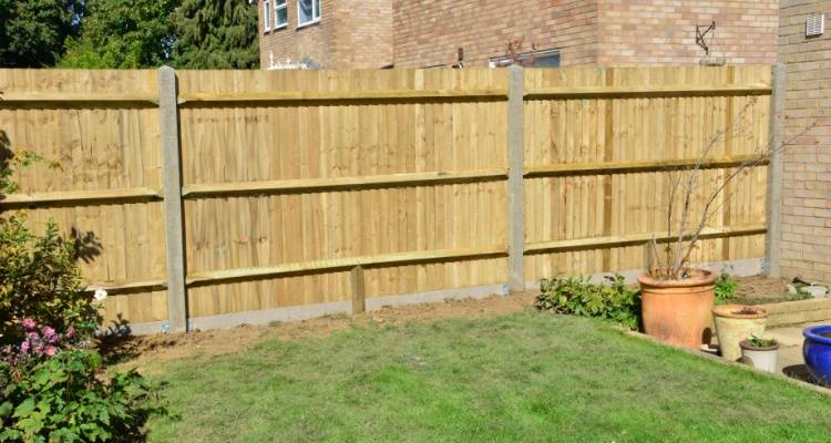 timber fence