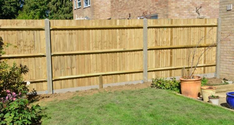 timber fence