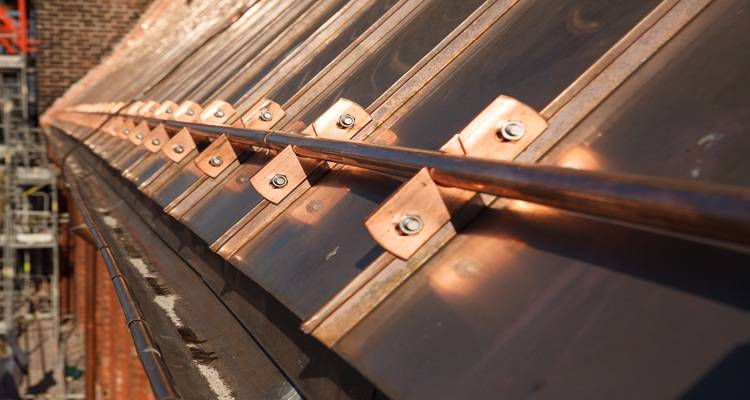 Copper roof
