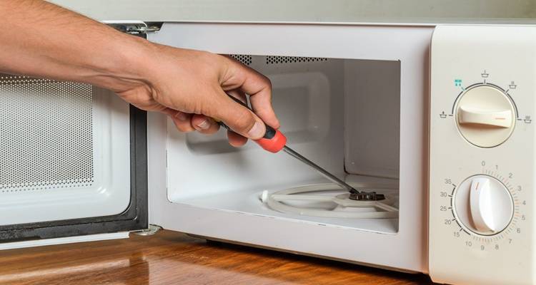 hand screwdriver microwave