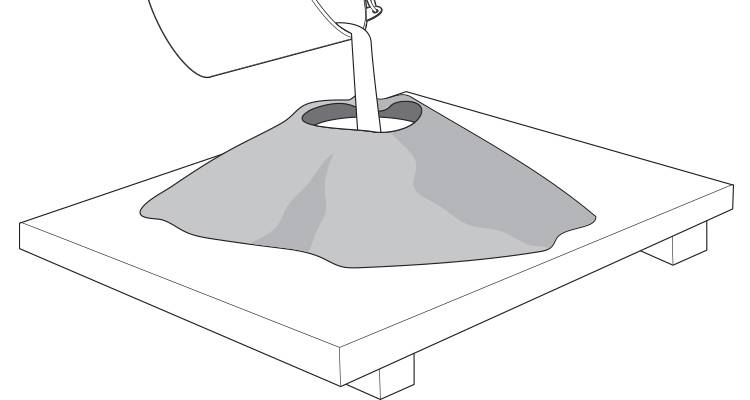 how to mix mortar step 6