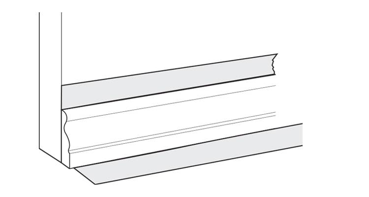 Painting skirting board step 5