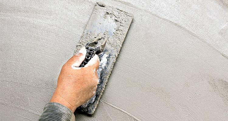 Skimming plaster repair