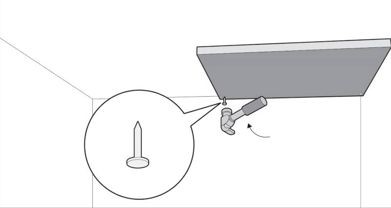 how to plasterboard a ceiling step 2