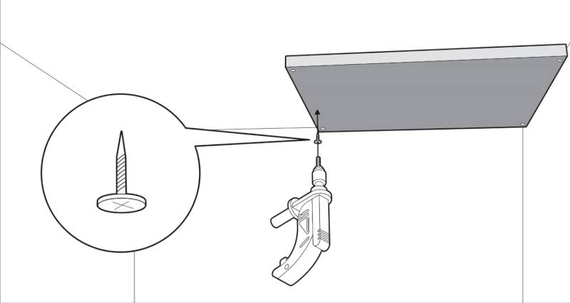 how to plasterboard a ceiling step 3