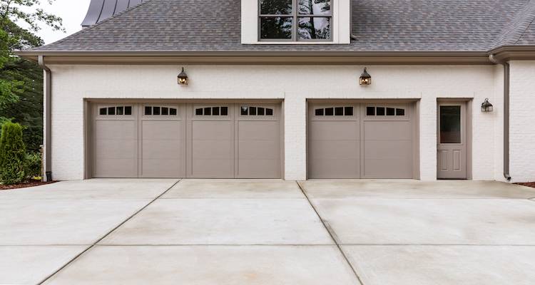 concrete driveway