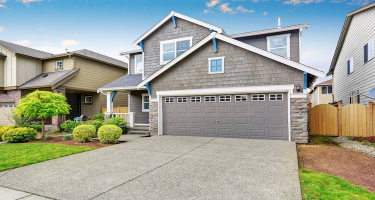 concrete driveway