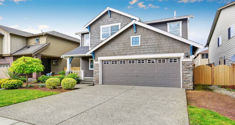 concrete driveway