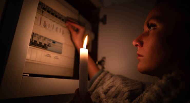 person holding torch