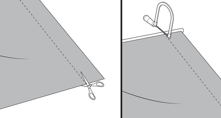 how to fit roller blinds step 4